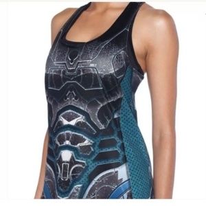NWOT BLACK MILK MECHA KNOCKOUT WORKOUT TANK